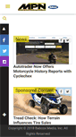 Mobile Screenshot of motorcyclepowersportsnews.com